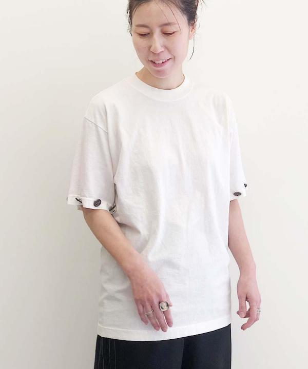 ウールコットンボーダー　プルオーバー